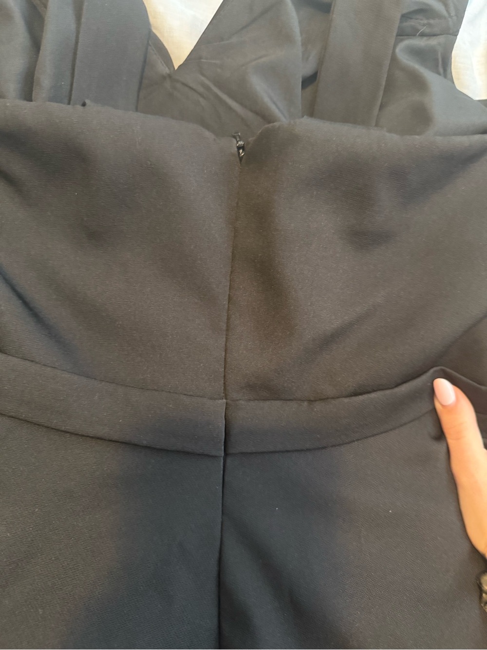 🖤 Classic Black A-Line Formal Dress (Altered to Size 12) 🖤 - Picture 10 of 15